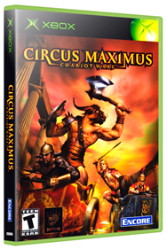 Circus Maximus: Chariot Wars - Box - 3D Image