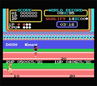 Track & Field 1 - Screenshot - Gameplay Image