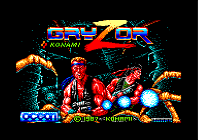 Gryzor - Screenshot - Game Title