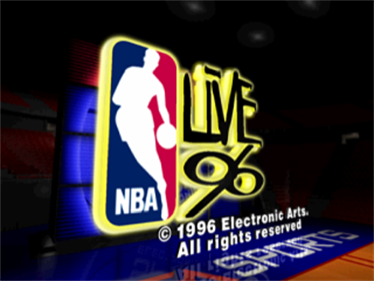 NBA Live 96 - Screenshot - Game Title Image