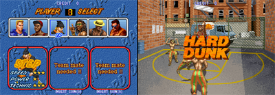 Hard Dunk - Screenshot - Game Select Image