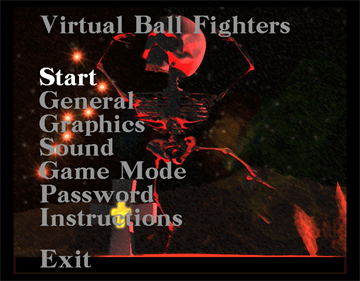 Virtual Ball Fighters - Screenshot - Game Select Image