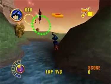 Billy the Wizard: Rocket Broomstick Racing - Screenshot - Gameplay Image