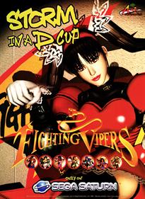 Fighting Vipers - Advertisement Flyer - Front Image