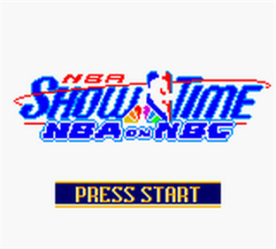 NBA Showtime: NBA on NBC - Screenshot - Game Title Image