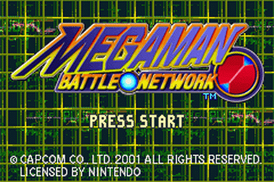 Mega Man Battle Network - Screenshot - Game Title Image