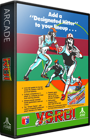 Vs. Atari R.B.I. Baseball - Box - 3D Image