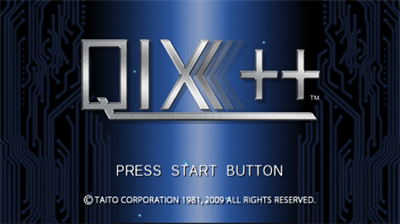 Qix++ - Screenshot - Game Title Image
