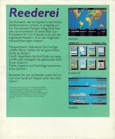 Reederei - Box - Back Image