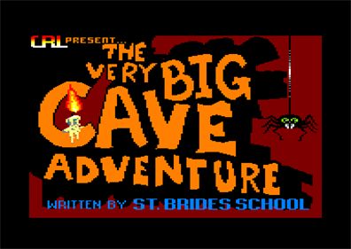 The Very Big Cave Adventure - Screenshot - Game Title Image