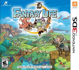 Fantasy Life - Box - Front Image