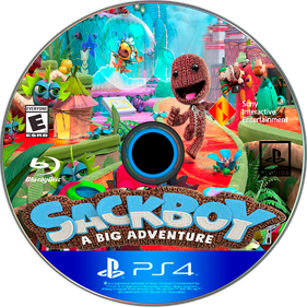Sackboy: A Big Adventure - Fanart - Disc Image