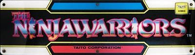 The Ninja Warriors - Arcade - Marquee Image