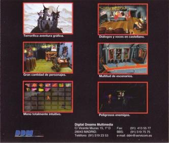 Drascula: The Vampire Strikes Back - Box - Back Image