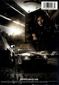 Need for Speed: Most Wanted (Black Edition) - Box - Back Image
