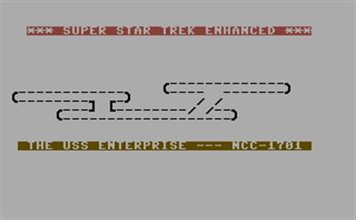 Super Star Trek Enhanced - Screenshot - Game Title Image