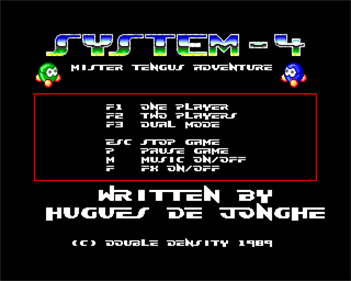 System-4 - Screenshot - Game Title Image