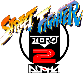 Street Fighter Zero 2 Alpha - Clear Logo Image