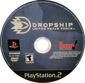 Dropship: United Peace Force - Disc
