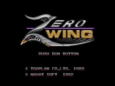 Zero Wing - Screenshot - Game Title Image