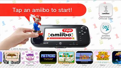 Amiibo Tap: Nintendo's Greatest Bits - Screenshot - Game Select Image