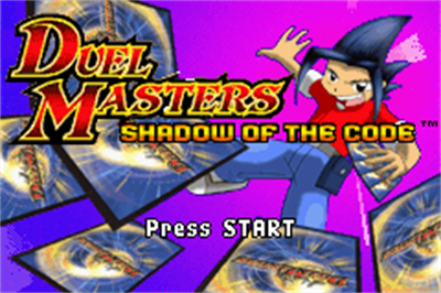 Duel Masters: Shadow of the Code - Screenshot - Game Title Image