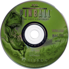 3-D Ultra Pinball: The Lost Continent - Disc Image