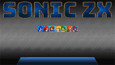 Sonic Super Jam: Sonic ZX  - Screenshot - Game Title Image