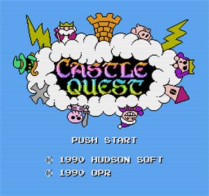 Castle Quest - Screenshot - Game Title Image