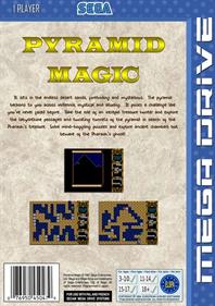 Pyramid Magic - Fanart - Box - Back Image