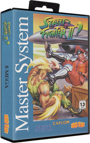 Street Fighter II' - Box - 3D Image