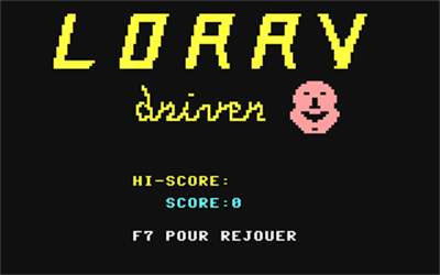 Lorry Driver - Screenshot - Game Title Image