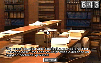 L.A. Law: The Computer Game - Screenshot - Gameplay Image