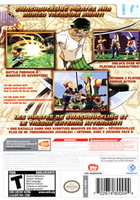 One Piece: Unlimited Adventure - Box - Back Image