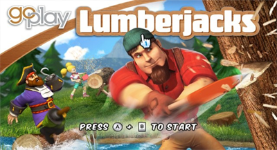 Go Play Lumberjacks - Screenshot - Game Title Image