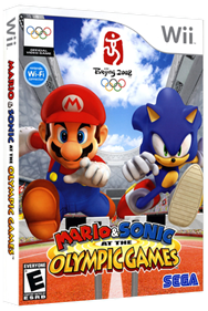Mario & Sonic at the Olympic Games - Box - 3D Image