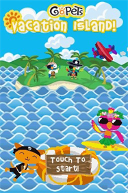 GoPets: Vacation Island! - Screenshot - Game Title Image