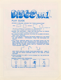 Disco No.1 - Advertisement Flyer - Back Image