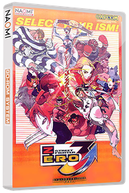 Street Fighter Zero 3 Upper - Box - 3D Image
