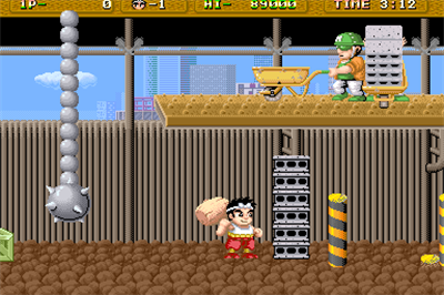 Hammerin' Harry - Screenshot - Gameplay Image