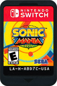 Sonic Mania - Cart - Front Image