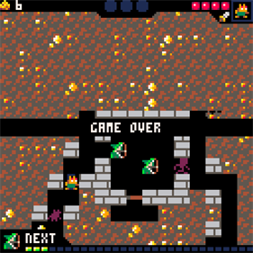 Underworld Siege - Screenshot - Game Over Image