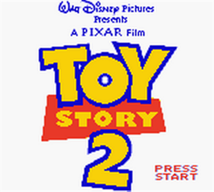Toy Story 2 - Screenshot - Game Title Image