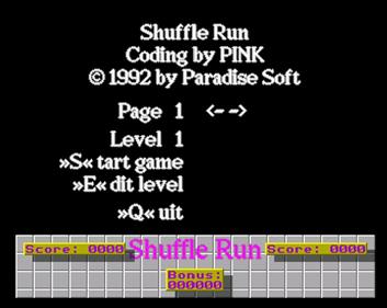 Shuffle Run - Screenshot - Game Title Image