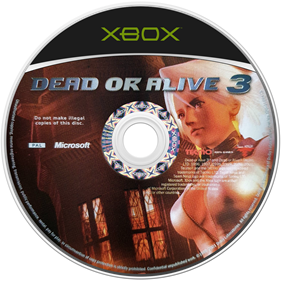 Dead or Alive 3 - Disc Image