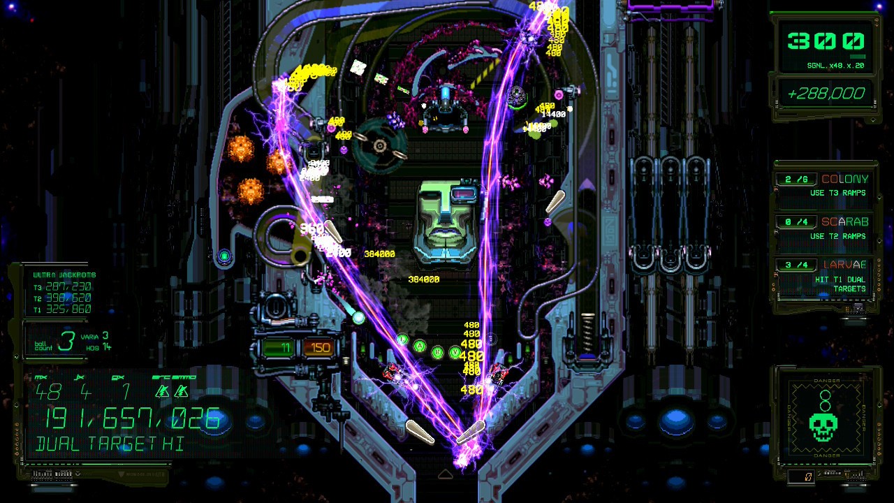 Xenotilt: Hostile Pinball Action