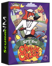 Spy Fox in Cheese Chase - Box - 3D Image