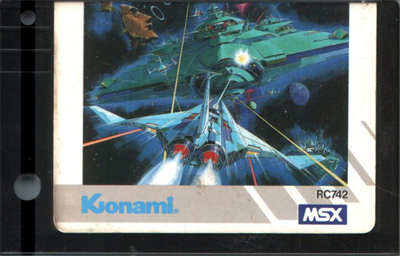 Gradius - Cart - Front Image