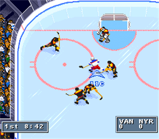 NHL 95 - Screenshot - Gameplay Image