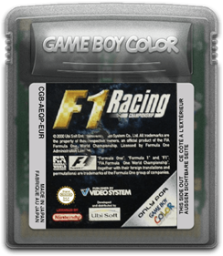 F1 Racing Championship - Fanart - Cart - Front Image